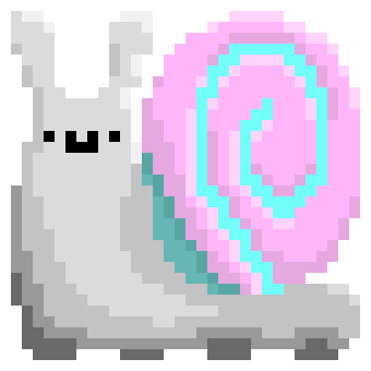 A snailien companion character of vtuber AlphaAniki